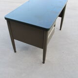 Industrial metal desk