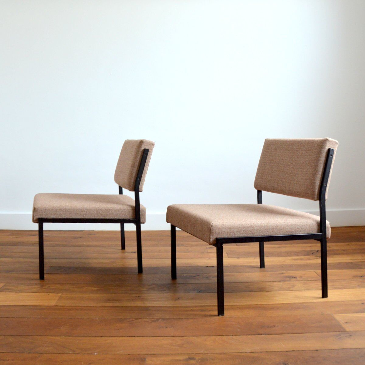 Pair of Modernist drivers by Gijs Van Der Sluis 1950s