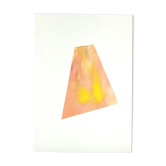 Minimalist painting autumn