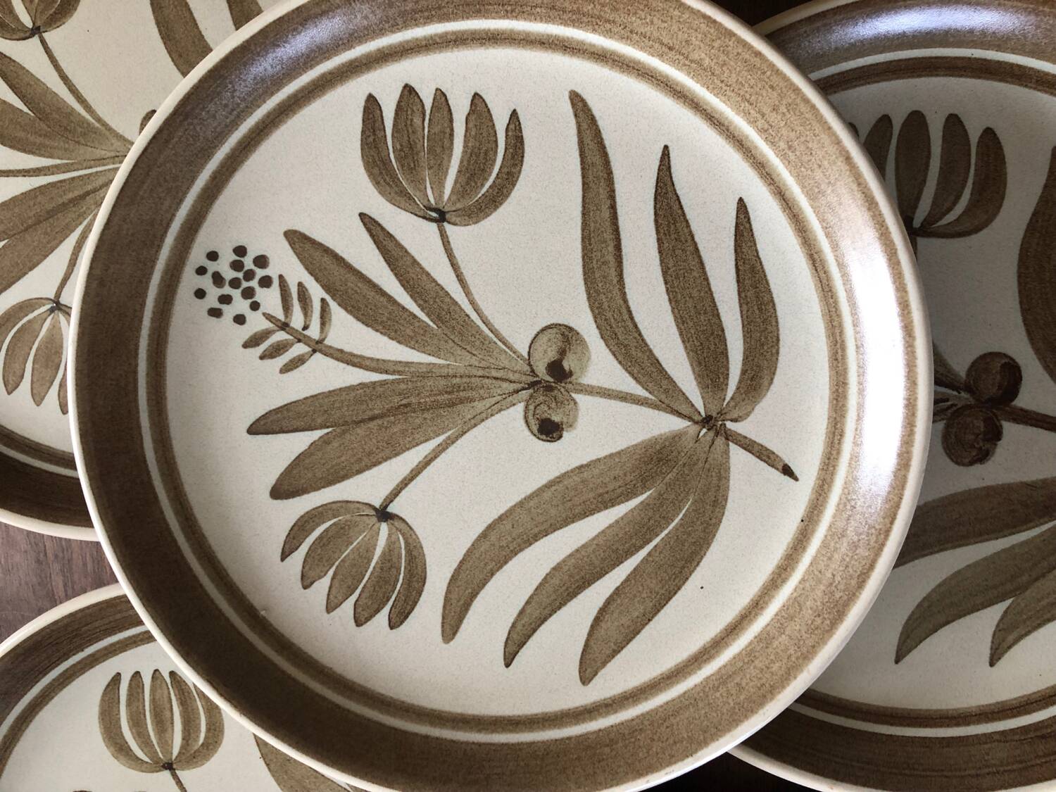 Longchamp stoneware dinner plates