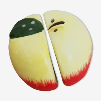 Salt pepper shaker fruit