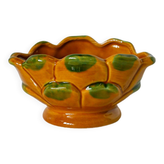 Yellow and green “pitaya” slip pocket tray, 1970