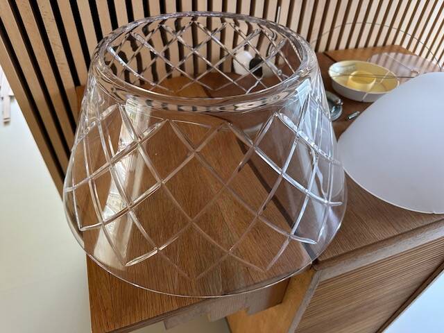 Chandelier lamp brand Flos Philippe Starck "Romeo Louis II S2" in crystal