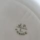 Porcelain dessert plates
