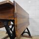 Antique desk / school bench (1920) in cast iron by Mark Breda, Holland.