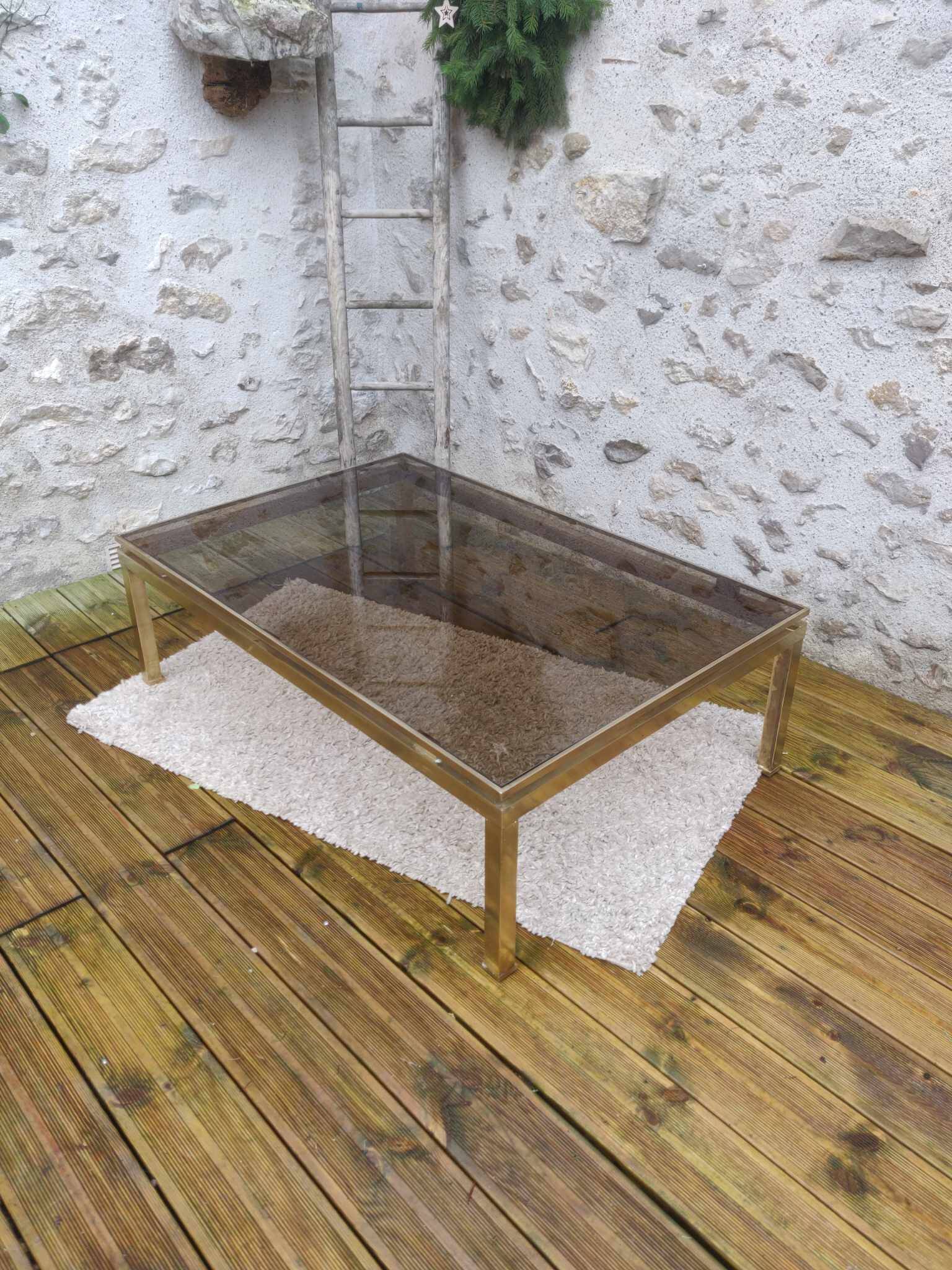 Guy Lefèvre coffee table Jansen house edition