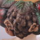 Georgia Jacob Rare 'Fruit D'ange' Lamp, 1970s