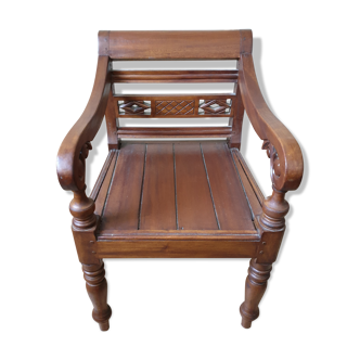 Fauteuil en bois massif pour enfant