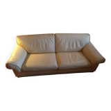 Roche Bobois 3-seater leather sofa