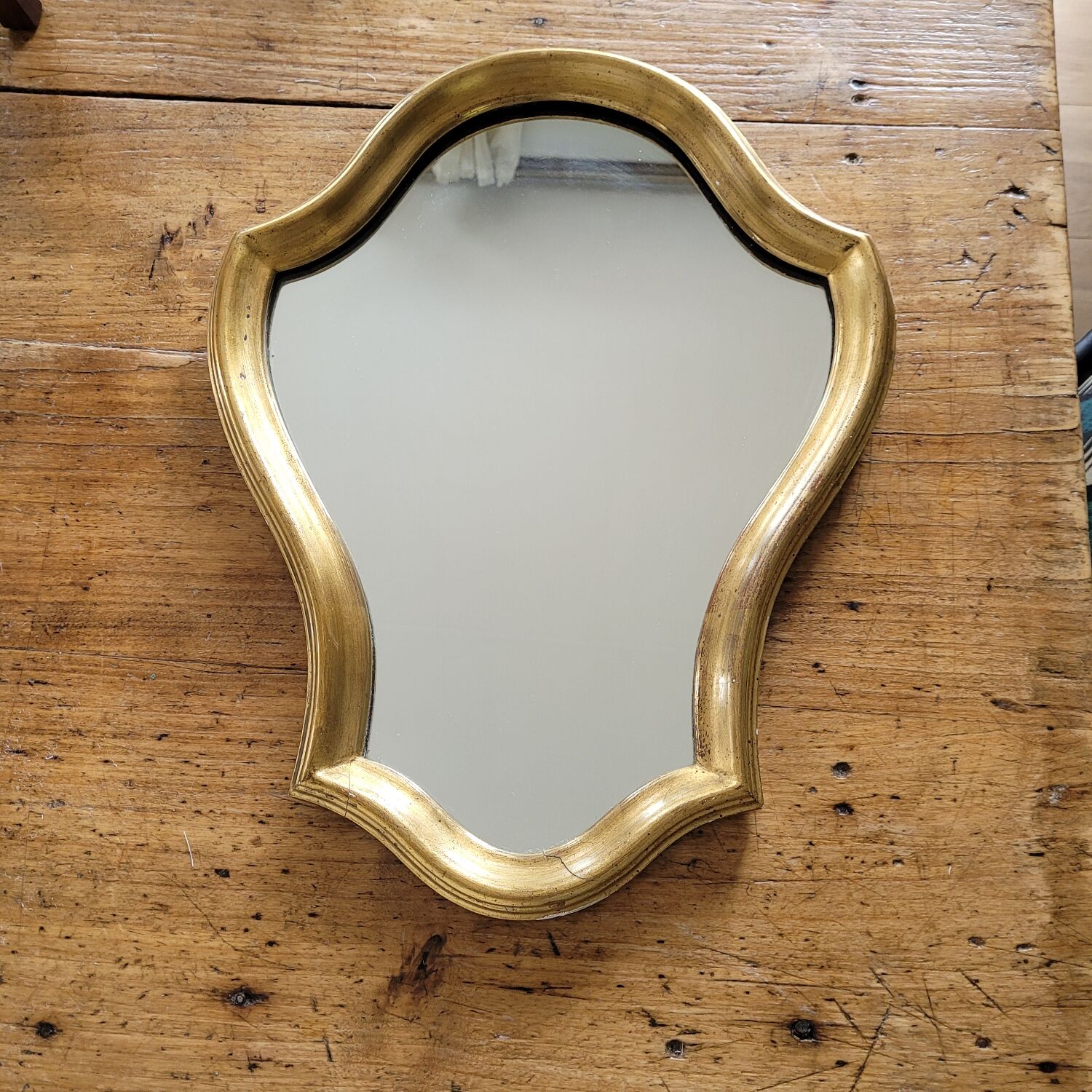 Miroir doré