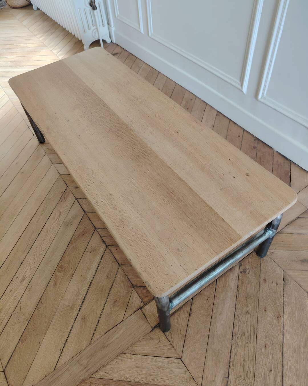 Renovated vintage Mobilor coffee table, 1950s-60s.