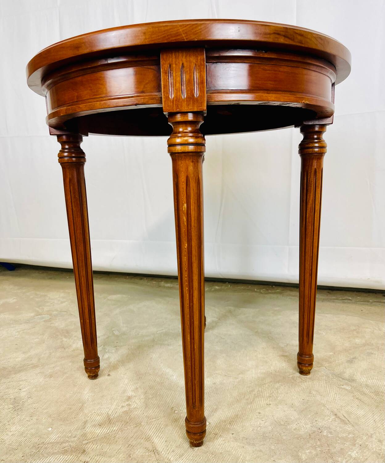 Cherry wood side table