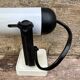 Vintage wall light, old 70s spotlight, Italian "il faretto", white.