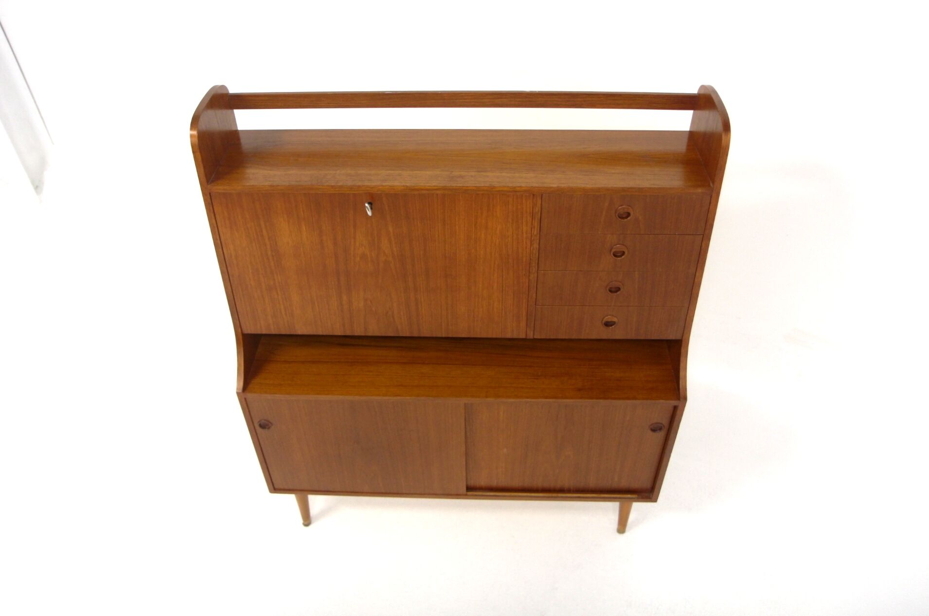 Scandinavian teak secretary, Sweden, 1960