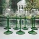 Vintage Alsace wine glass