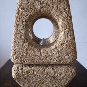 Sculptural lamp in stone 1960-70