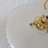 Serrated opaline suspension