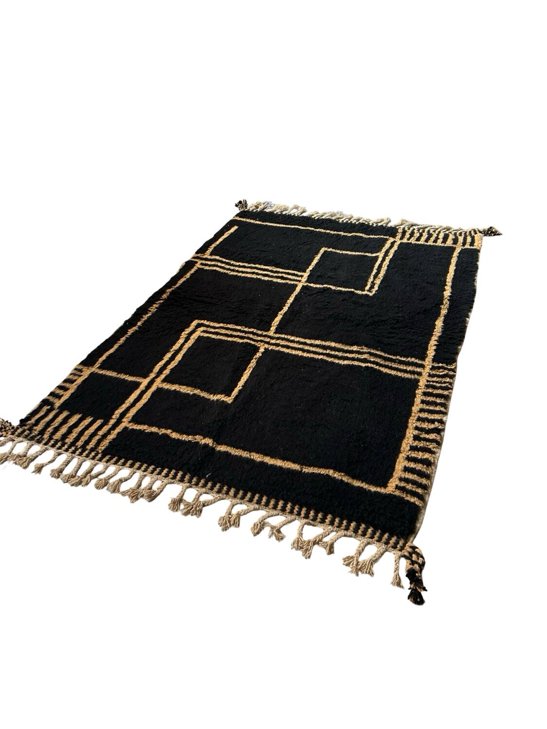 Black Modena II Rug