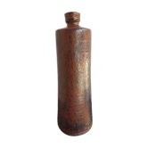 Old bottle in pyrity sandstone