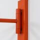 "Skala" orange wall lamp by Jo Hammerborg