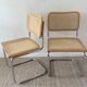 Pair of Marcel Breuer Cesca B32 chairs