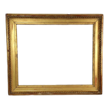 Old frame wood stucco gilding original 50x42 foliage 41x33 cm SB