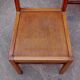 Série de 4 chaises bistrot en bois