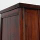 Large wooden Chinese 19th Century Qing Dynasty Wedding or Tapering Cabinet