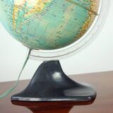 Illuminated plastic globe, Czechoslovakia 1960s
