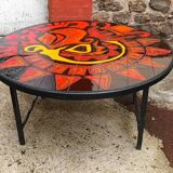1950s ceramic coffee table