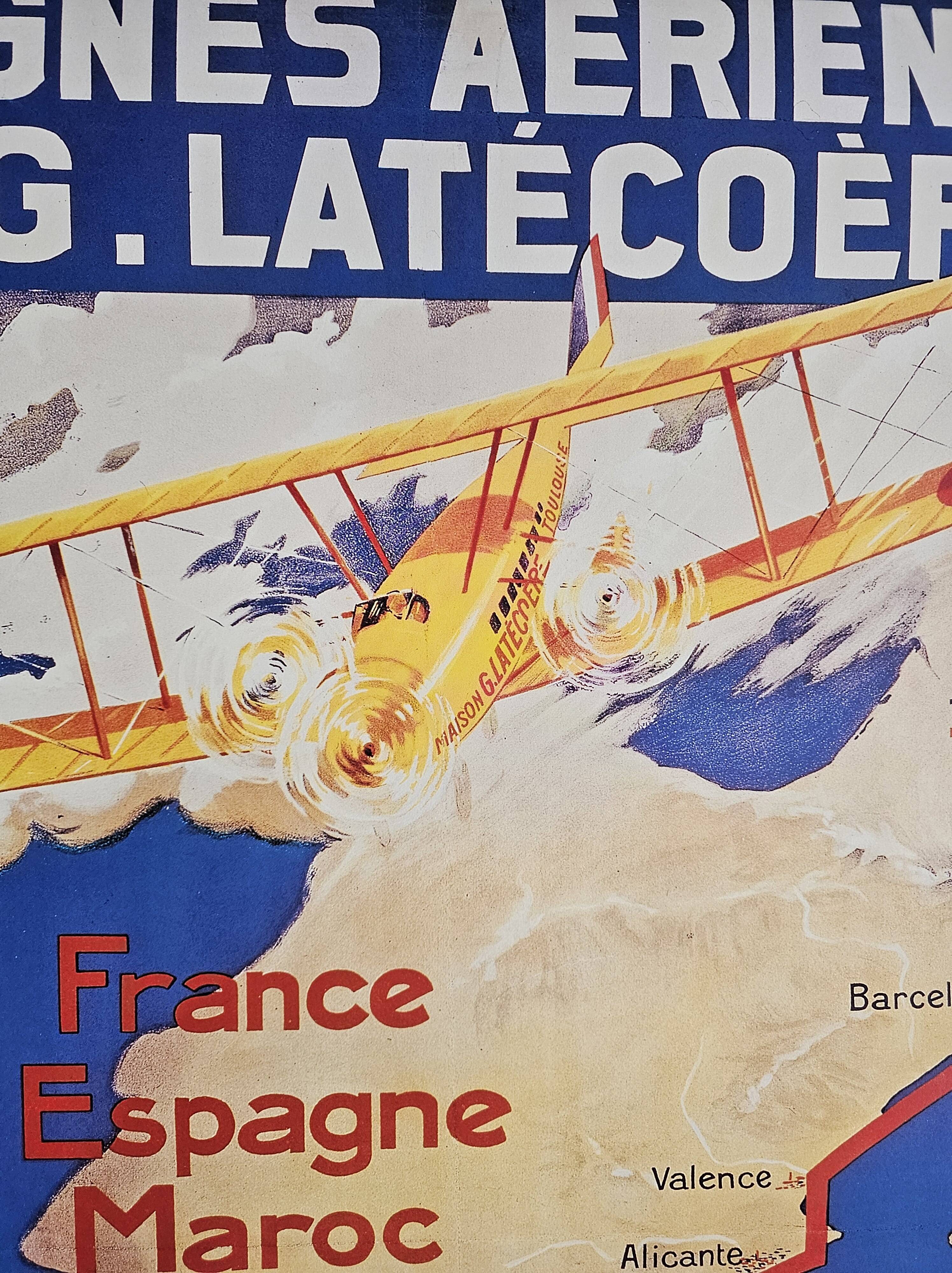 Air France Poster - Latécoère Airlines