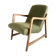 Original mid-century polish chair "type 364" from late 50s. Designed by Barbara Fenrych-Węcławska