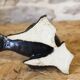 Glazed ceramic ashtray in the shape of a bird.
