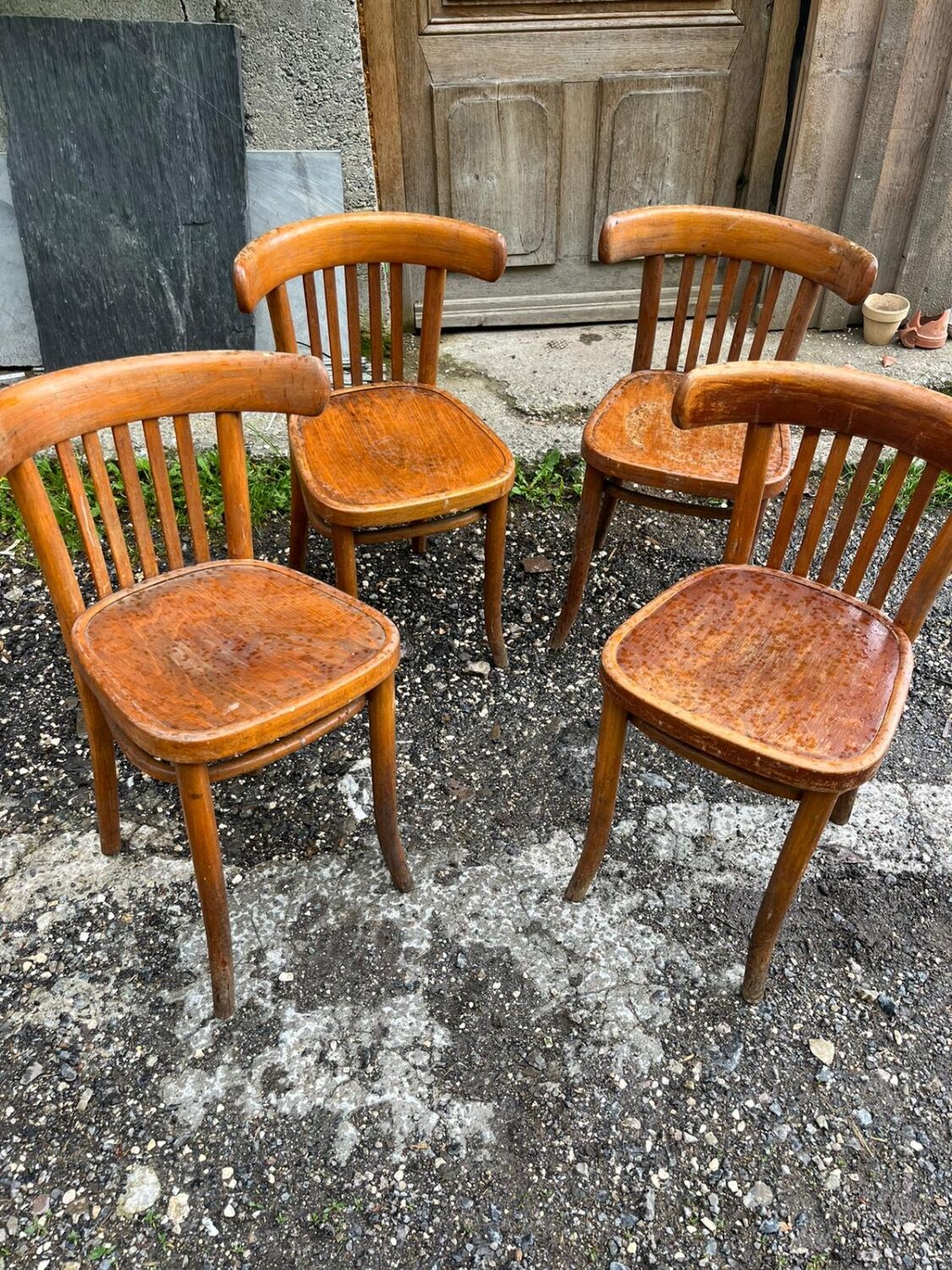 4 chair bistrot wood Thonet