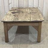 Coffee table in fir early XXth