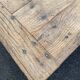 Table de ferme rénovée en chêne massif du 18ème avec tiroir 220cm