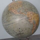 Globe terrestre Forest début XXème diam. 20 cm