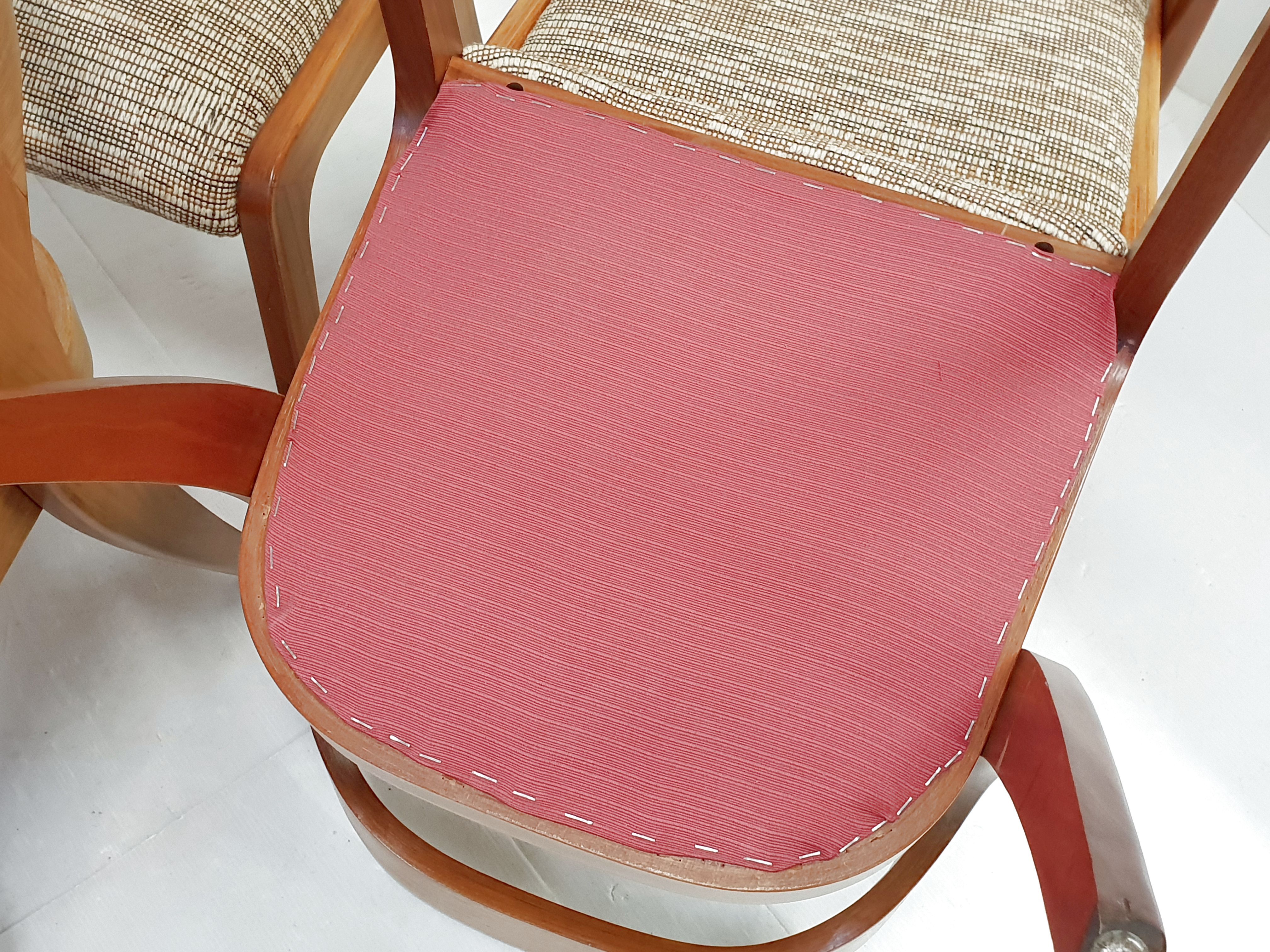 Suite of 4 gondola chairs for Baumann