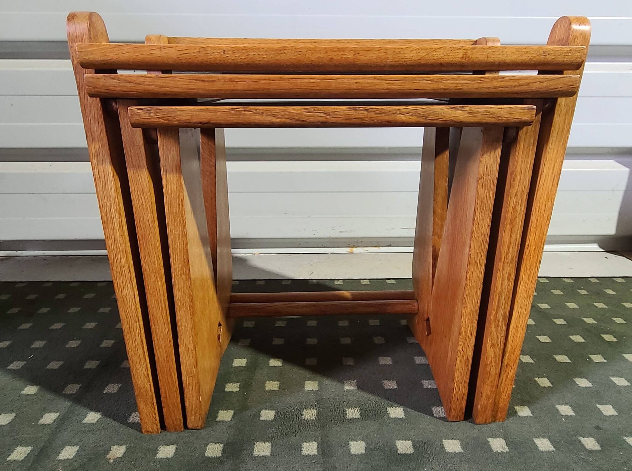 Guillerme & chambron nest of table 1950