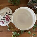 Antique soup tureen in Badonviller earthenware.