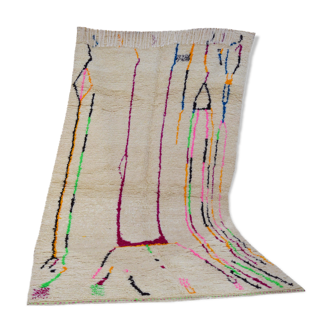 Colorful berber carpet 300 x 187 cm
