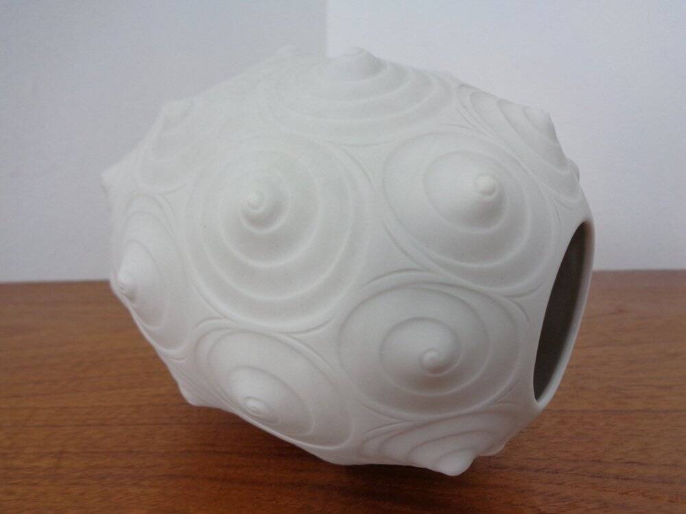 Mid-Century Op Art Vase from Hutschenreuther, 1960s