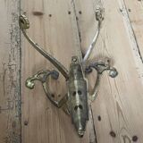 Art Deco bronze coat rack
