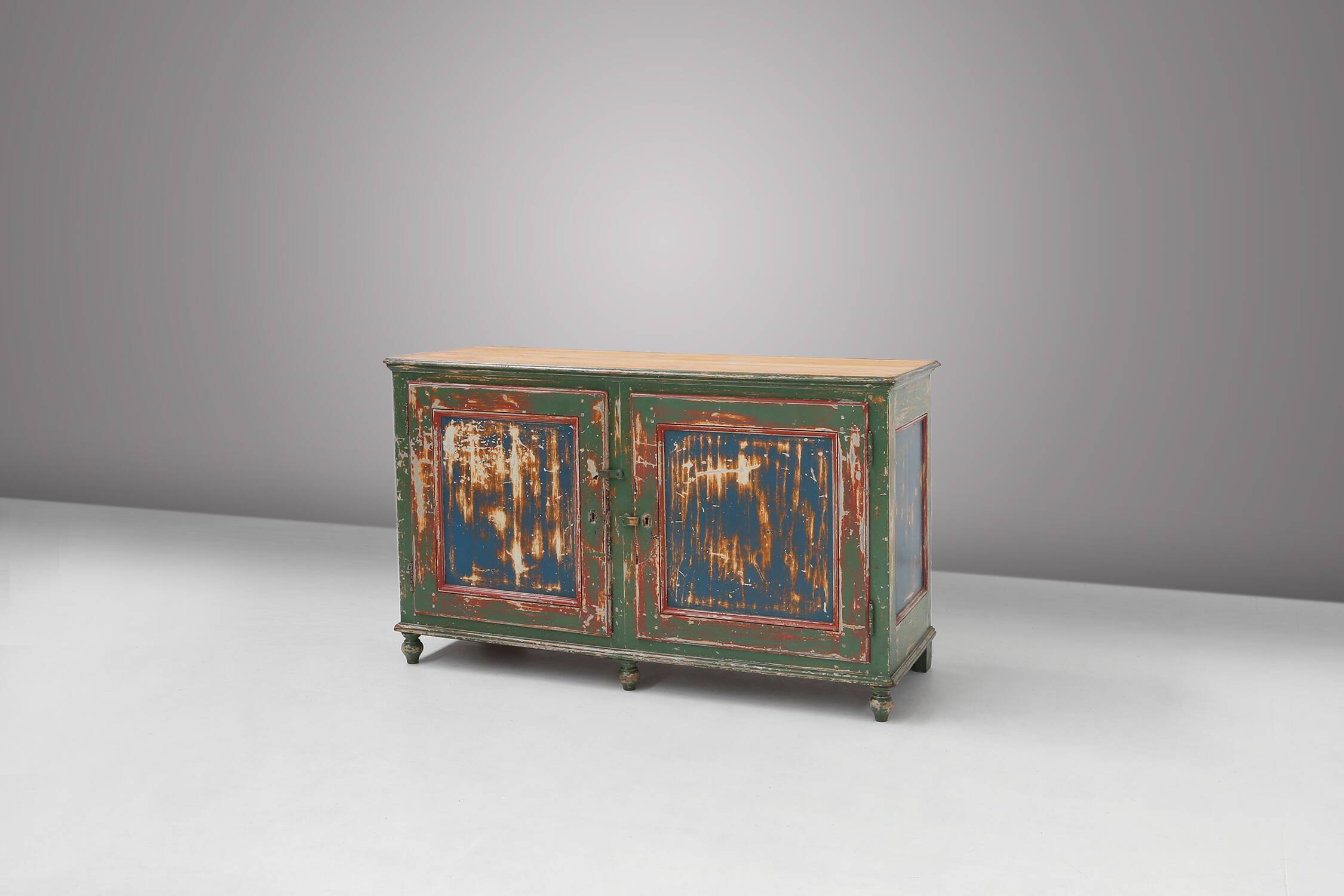 French rustic cabinet 1920