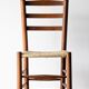 4 vintage brutalist wooden chairs by C. Perriand, 1960s 1970s