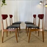 4 chairs restored