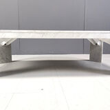 Vintage Italian marble coffee table, 1970s