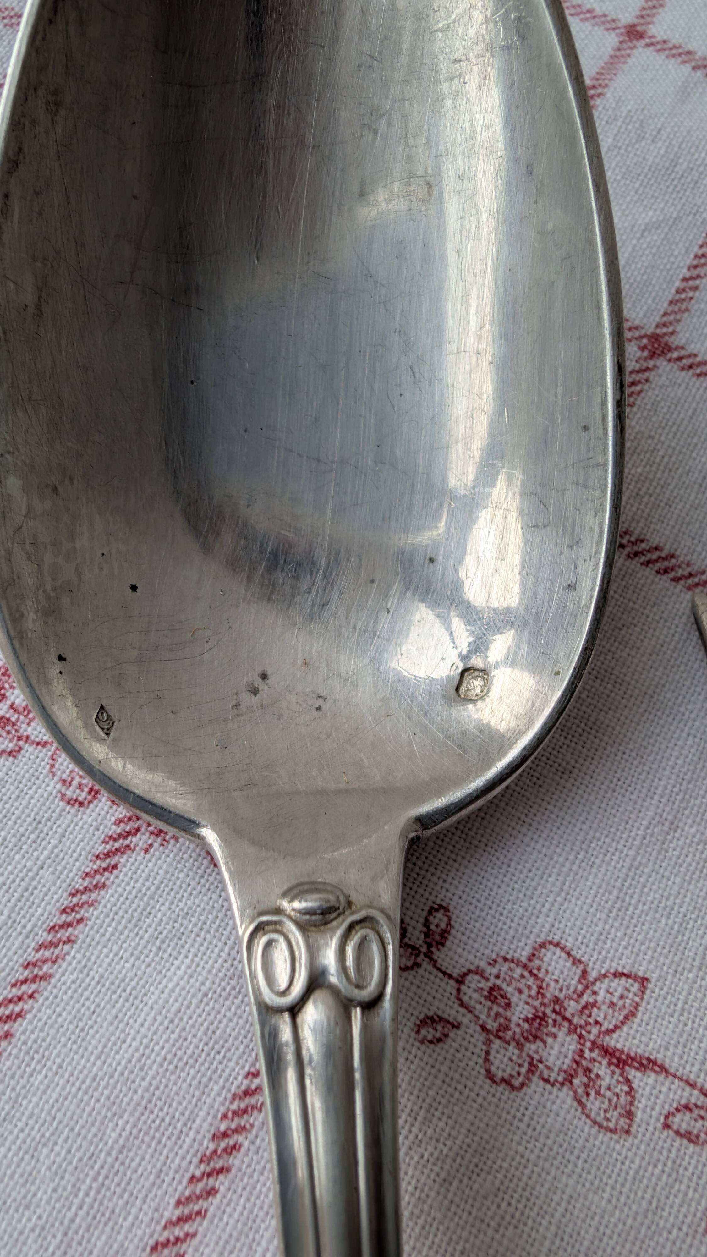 Couvert en argent Odiot