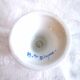 Mazagran en porcelaine de Limoges aux fleurs B.S Digne