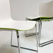 Set of 4 Katifa design chair by Arper, after 2000